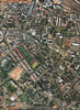 SOUTHWARK SE1.Guy's Hospital Tabard Gardens Bricklayers Arms Roundabout 2000 map