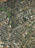 LAMBETH SE11. Lambeth Walk Kennington Dryden Court Elephant & Castle 2000 map