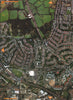 WEMBLEY PARK NW9 HA9.Fryent Country Park Brent Town Hall Barn Hill Wood 2000 map