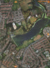 NEASDEN NW9 NW10 NW2. West Hendon Welsh Harp Brent Reservoir 2000 old map