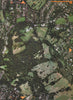 HAMPSTEAD HEATH NW3 N6 N2. Kenwood House Parliament Hill Highgate Ponds 2000 map