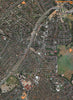 LEYTONSTONE E11. St Patrick's RC Cemetery Wanstead Flats 2000 old vintage map
