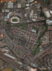 WEMBLEY STADIUM AND ARENA HA9 NW10. Tokyngton Stonebridge Park Depots 2000 map