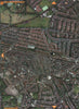 DOLLIS HILL NW10 NW2. Gladstone Park Willesden Green Jewish Cemetery 2000 map