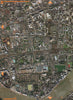 WHITECHAPEL E1. Royal London Hospital Wapping Tobacco Dock Shadwell 2000 map