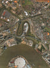 CANNING TOWN SE10 E14 E16. Bow Creek Blackwall Point Millennium Dome 2000 map
