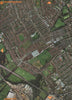 LITTLE EALING TW8 W5 W13 W7. Hanwell Lammas Park London Playing Fields 2000 map