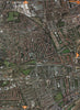 BEDFORD PARK W4 W12 W6 W3. Chiswick Stamford Brook Turnham Green 2000 old map