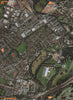 SYON PARK TW8 TW7. Brentford Boston Manor Park West Cross Centre 2000 old map
