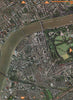 BATTERSEA PARK SW11 SW3. Chelsea Battersea Bridge Albert Bridge 2000 old map