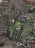 MORTLAKE SW14 SW13 SW15.East Sheen Roehampton Golf Course Richmond Park 2000 map