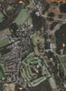PETERSHAM TW10 TW1. Richmond Sudbrook Park Richmond Golf Course 2000 old map