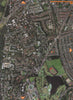 WIMBLEDON SW19 SW18 SW15. Southfields Park All England Tennis Club 2000 map