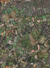 CHIPPING BARNET NW7 N20. Totteridge Mill Hill 2000 old vintage map plan chart