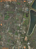 LOWER EDMONTON N9 E4. Ponders End Reservoir Lee Valley Sth Chingford 2000 map