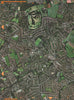 PINNER. Hill Golf Course Hatch End Green Eastcote village 2000 old vintage map