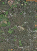 WEALDSTONE. Harrow Weald Pinner Park Wealdstone Headstone North Harrow 2000 map