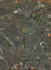 WOOD GREEN N17 N15 N22 N18 N13. Noel Park W Green Harringay S Tottenham 2000 map