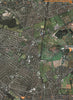 FULWELL CROSS.Redbridge Barkingside Aldborough Hatch Gants Hill Fairlop 2000 map
