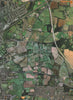 HAROLD PARK. M25 Upminster 2000 vintage map plan chart