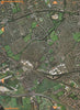 RAYNER'S LANE. Ruislip Manor South Ruislip Northolt Aerodrome 2000 old map