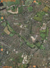 YEADING. West London Shooting Grnds Rectory Park Yeading Hayes Southall 2000 map