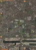 W HAM E13 E16 E6. Upton Park W Ham Fc E Ham Royal Docks City Arpt.  2000 map