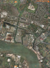 DAGENHAM. South Hornchurch Ford Motor Works Hornchurch Marshes 2000 old map