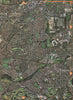 ISLEWORTH. Houslow Twickenham Whitton Harlequins Strawberry Hill 2000 old map