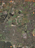 ASHFORD. East Bedfont Feltham Young Offender Institution Lower Feltham 2000 map
