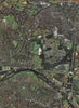 HAMPTON COURT. Fulwell Golf Course Hampton Hill Bushy Park East Molesey 2000 map