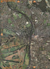 KINGSTON UPON THAMES. Teddington Hampton Wick Hampton Court Park 2000 old map