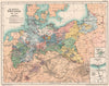 PRUSSIA 1415-1890. Growth 15-19C. Neuchâtel Gold Coast (Ghana) Orange 1902 map