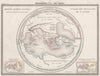 MEDITERRANEAN.Géographie Grecs. Argonauts Ulysses voyages .MALTE-BRUN c1846 map