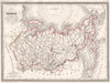 SIBERIA. Sibérie/Russie d'Asie. Russia in Asia. MALTE-BRUN c1846 old map