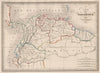 S AMERICA.Colombie Guyanes.Ecuador New Granada(Colombia).MALTE-BRUN c1846 map