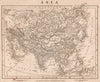 ASIA.Hindoostan Arabia Persia(Iran)Birman Empire China &c.ARROWSMITH 1828 map