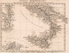 ANCIENT ITALY SOUTH.Italia Meridionalis.Sicilia Lazio Apulia.ARROWSMITH 1828 map