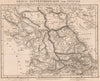 GRAECIA SEPTENTRIONALIS. Epirus Thessalia Macedonia Corcyra. ARROWSMITH 1828 map
