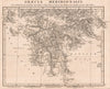 ANCIENT GREECE-SOUTH. Graecia Meridionalis; Peloponnesus. ARROWSMITH 1828 map