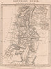 PALESTINE. Southern Syria. Jordan valley. Levant. Dead Sea. ARROWSMITH 1828 map