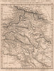 ANCIENT CAUCASUS & IRAQ. Colchis Iberia Armenia Mesopotamia Assyria 1828 map