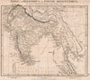ANCIENT INDIA & INDOCHINA. India intra/extra Ganges. ARROWSMITH 1828 old map