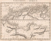 NORTHERN AFRICA.Maghreb.Marocco Algiers Tunis Tripoli Barca.ARROWSMITH 1828 map