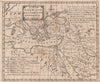 BIBLE. A map shewing the general dispersion and settling of the Nations 1752