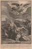 BIBLE. Genesis 22.12 He said, lay not thine hand upon the lad 1752 old print