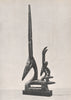 TRIBAL. Female antelope. Koutiala, French Sudan. Mali 1947 old vintage print