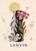 ADVERTS. Lanvin parfums. Scandal Prétexte Rumeur My Sin Arpège 1947 old print