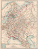 EUROPEAN RUSSIA. Including Finland Caucasus Poland Ukraine. JOHNSTON 1906 map