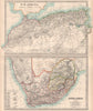 AFRICA NW & SOUTH. Maghreb. Cape Colony electoral divisions. JOHNSTON 1906 map